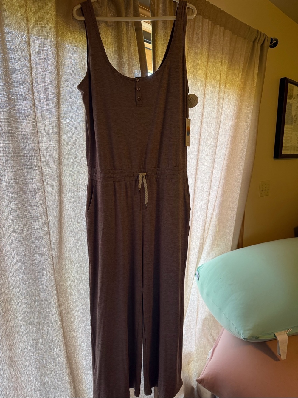 Everyday Sleeveless  One-Piece Jumpsuit in rosemary heather